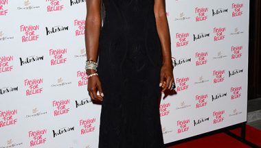 Naomi Campbell in Roberto Cavalli@Fashion for Relief charity dinner on August   in London England