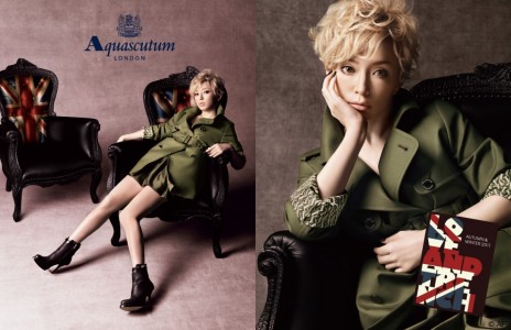 Ayu-for-Aquascutum-London-Fall-Winter-2011-LOVE-TRENCH-ayumi-hamasaki