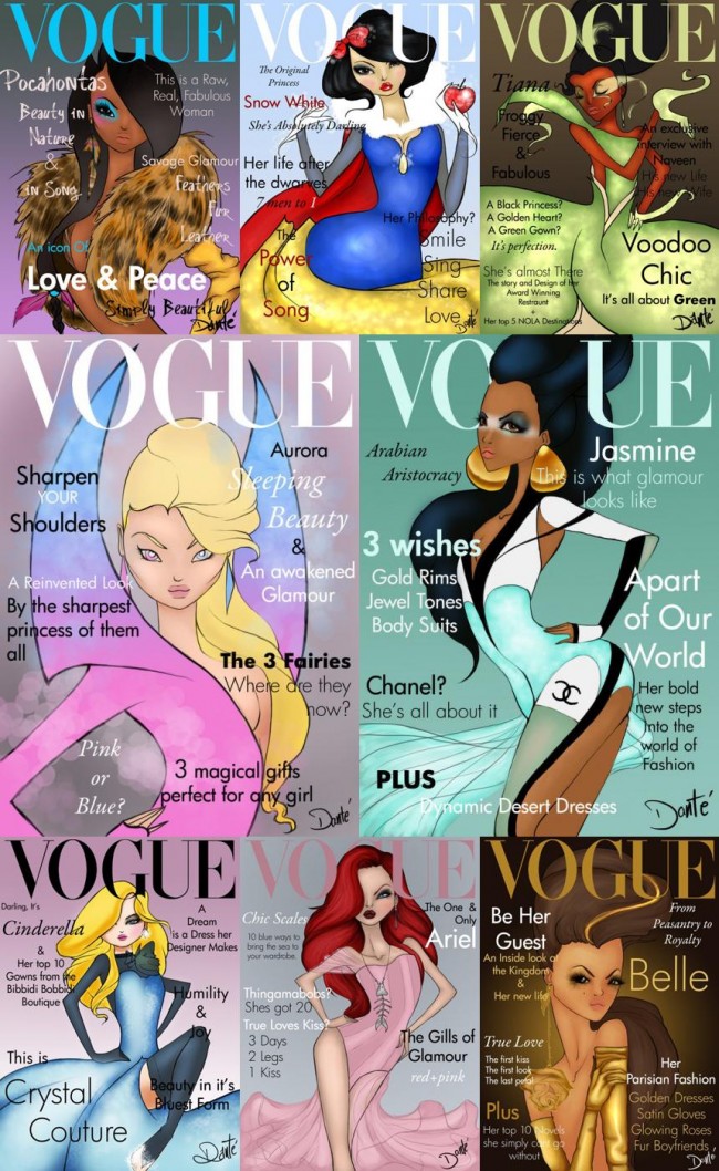 principesse-disney-per vogue