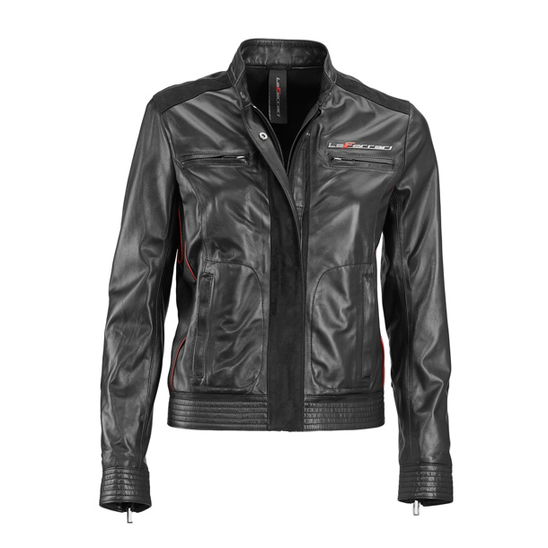 giacca pelle ferrari