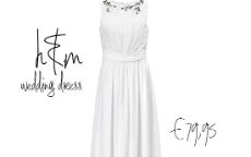 abito sposa HM wedding dress