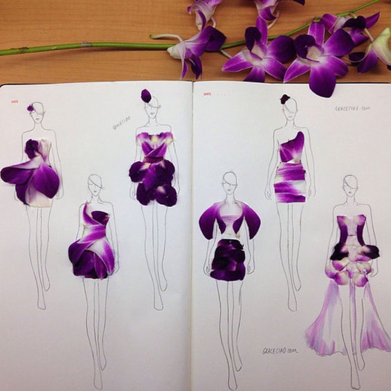 fashion-illustrations-flower-petals-grace-ciao-9