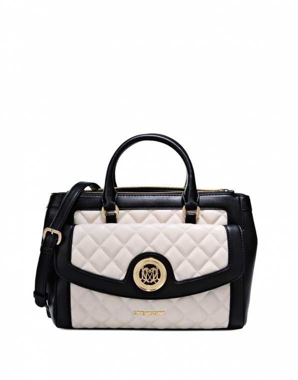 bauletto-matelasse-bicolor-love-moschino