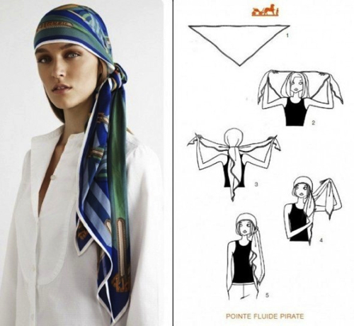 indossare un foulard