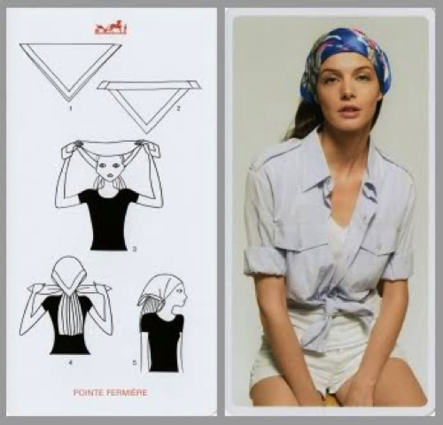 indossare un foulard