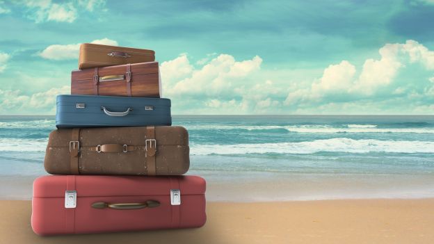 valigia per le vacanze
